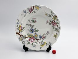 Suppenteller Booths Staffordshire Keramik Chinese Tree c1940