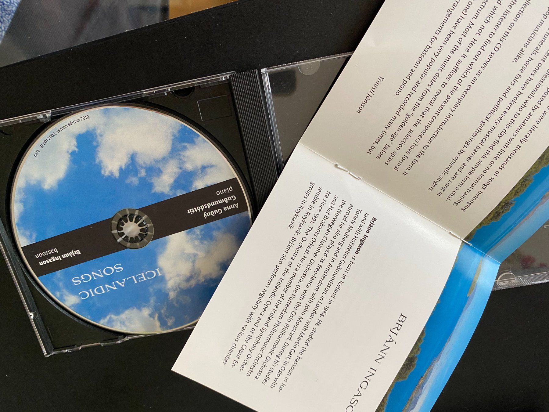 CD: CD  mit  Isländischer Musik INGASON + GUDMUNDSDOTTIR – Usato da Niederrohrdorf venduto da park5 1