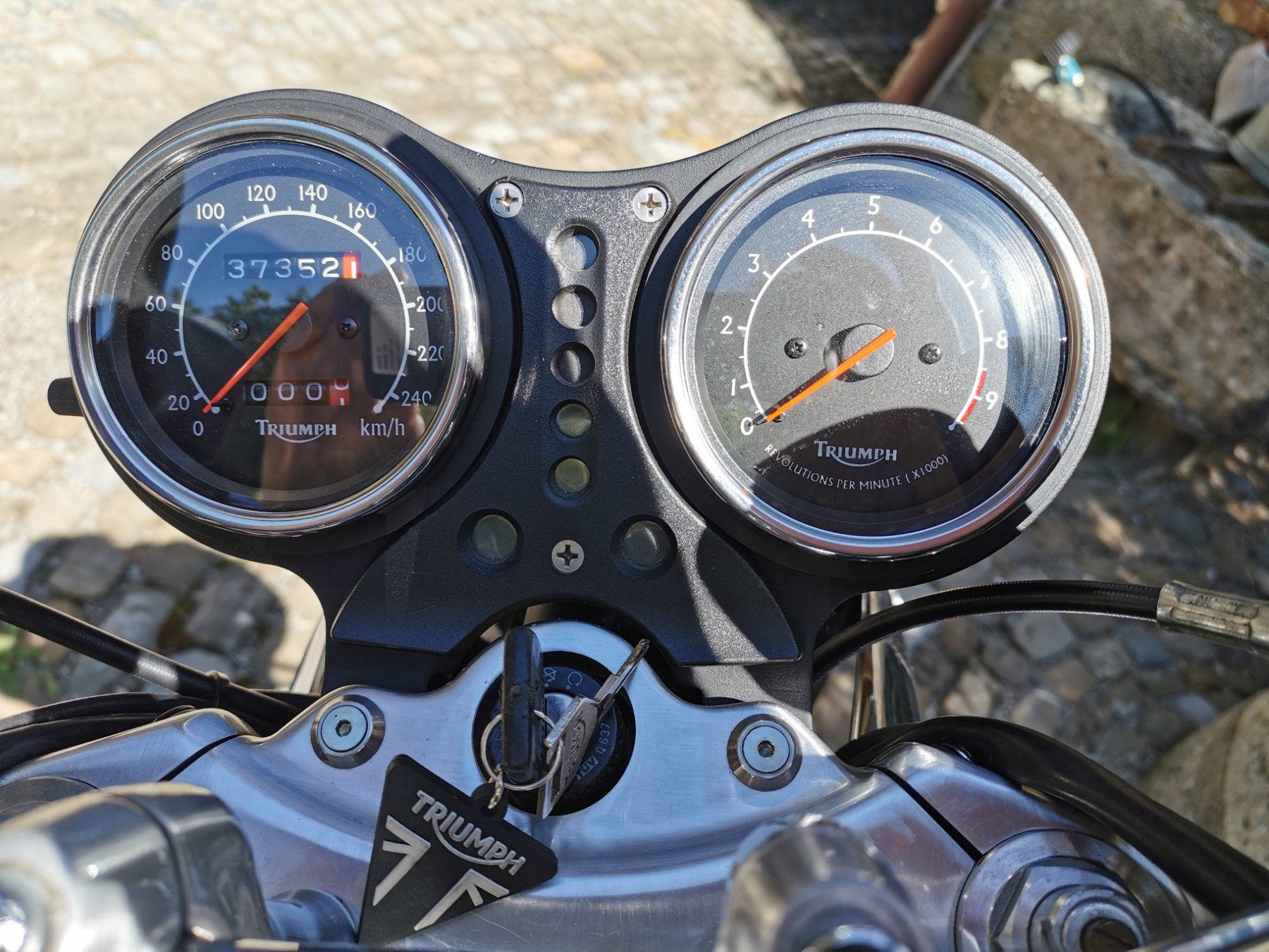 Triumph Strasse: Triumph Thunderbird Sport 900 – Gebraucht aus Fräschels von Backnasli63 4