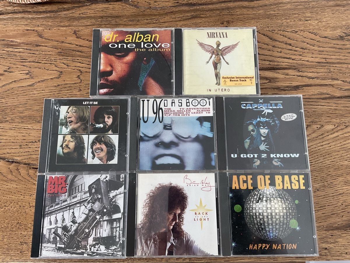 CDs: CD Sammlung 90er Jahre: Nirvana, Ace of Base, U96, ... – Gebraucht aus Wettswil von Venice3