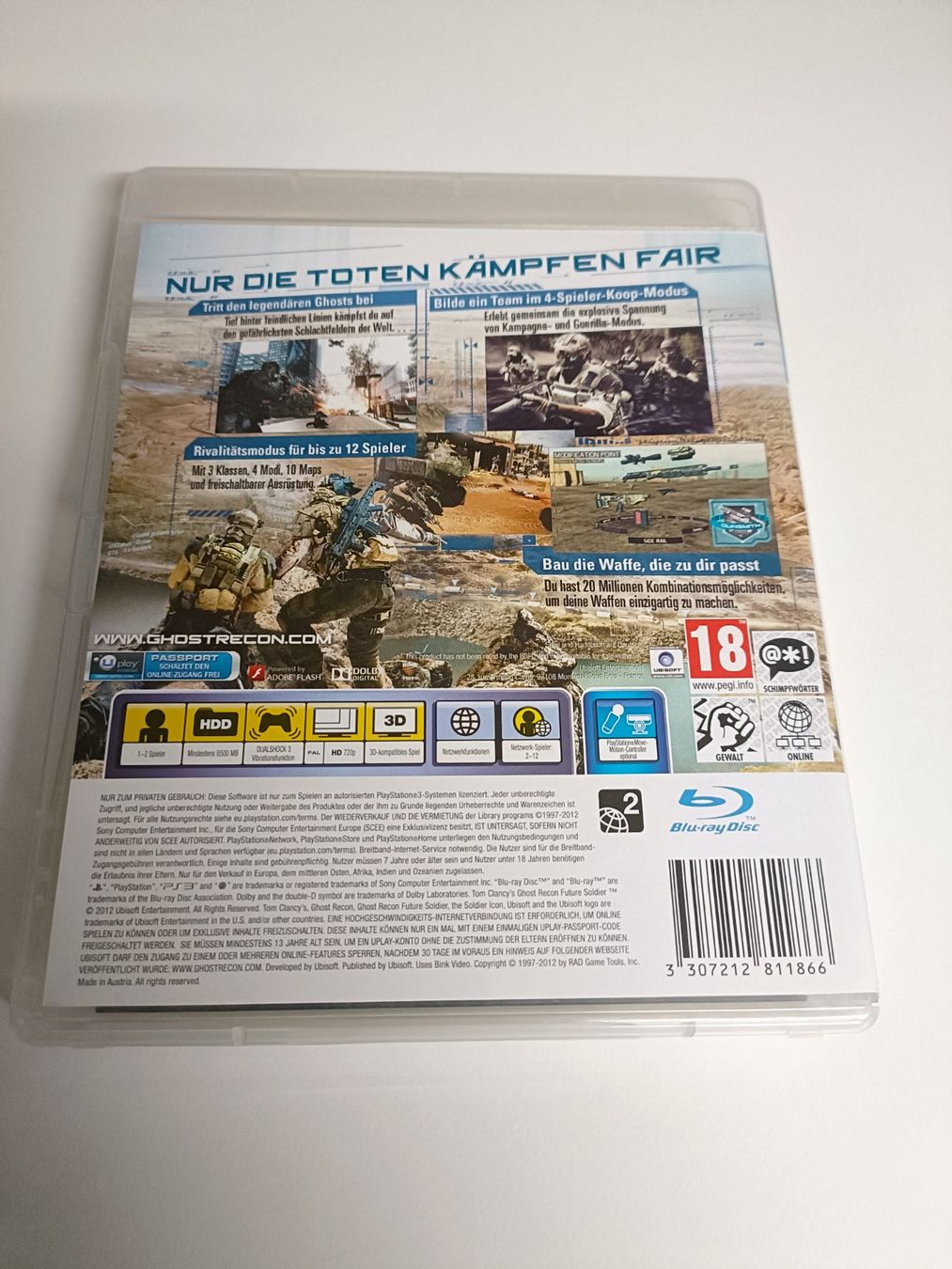 Sony Jeux: Tom Clancys Ghost Recon Future Soldier | PS3 – D'occasion à Köniz par Gamecollect 2