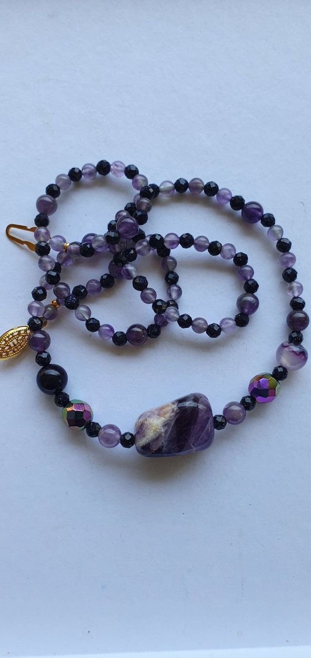 Catenine: Amethyst mit Sandstone – Nuovo (secondo la descrizione) da Benglen venduto da Meercat3 5