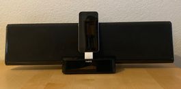 SOUNDBAR von Logic3 i-station30 mit iPhone 6 dazu/ iPod dock