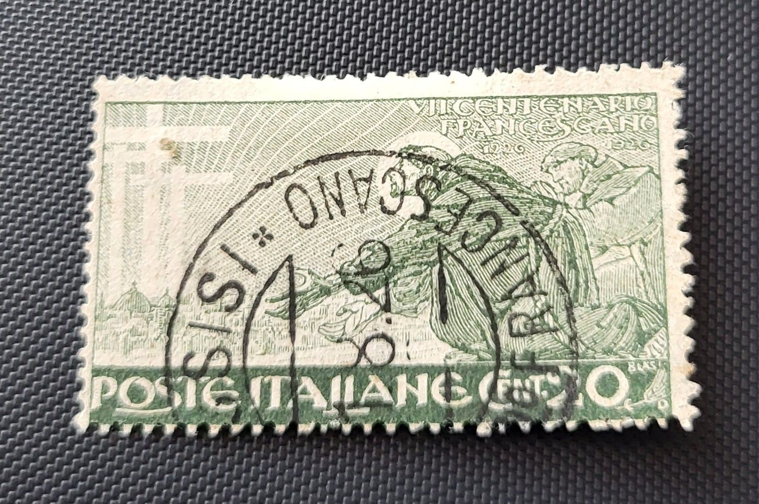 Tutti i francobolli: Italien 1926 alte briefmarke – Usato da St Gallen venduto da Stampsalshobby