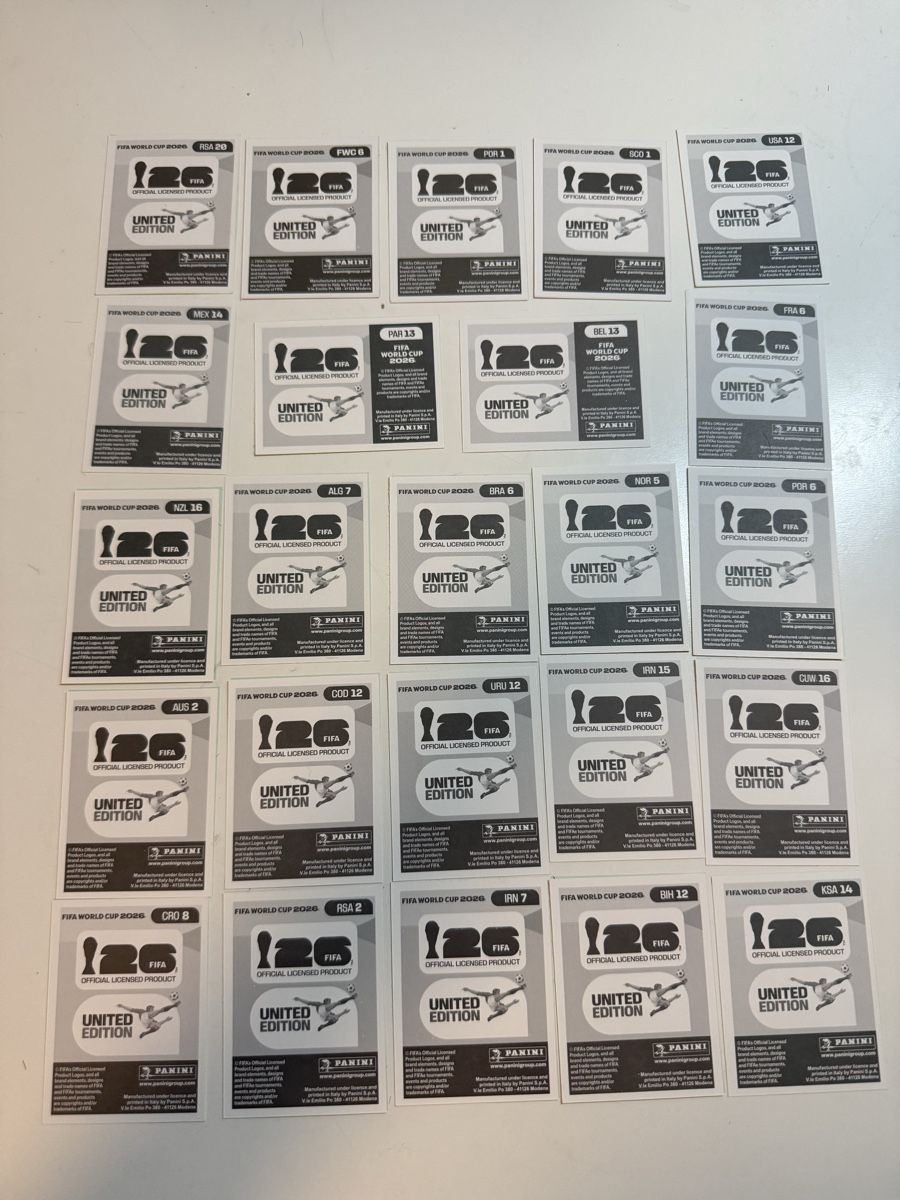 Panini Carte collezionabili: Panini FIFA World Cup 2026 Sticker Set – Nuovo (secondo la descrizione) da Appenzell-Steinegg venduto da son_s5dh 1