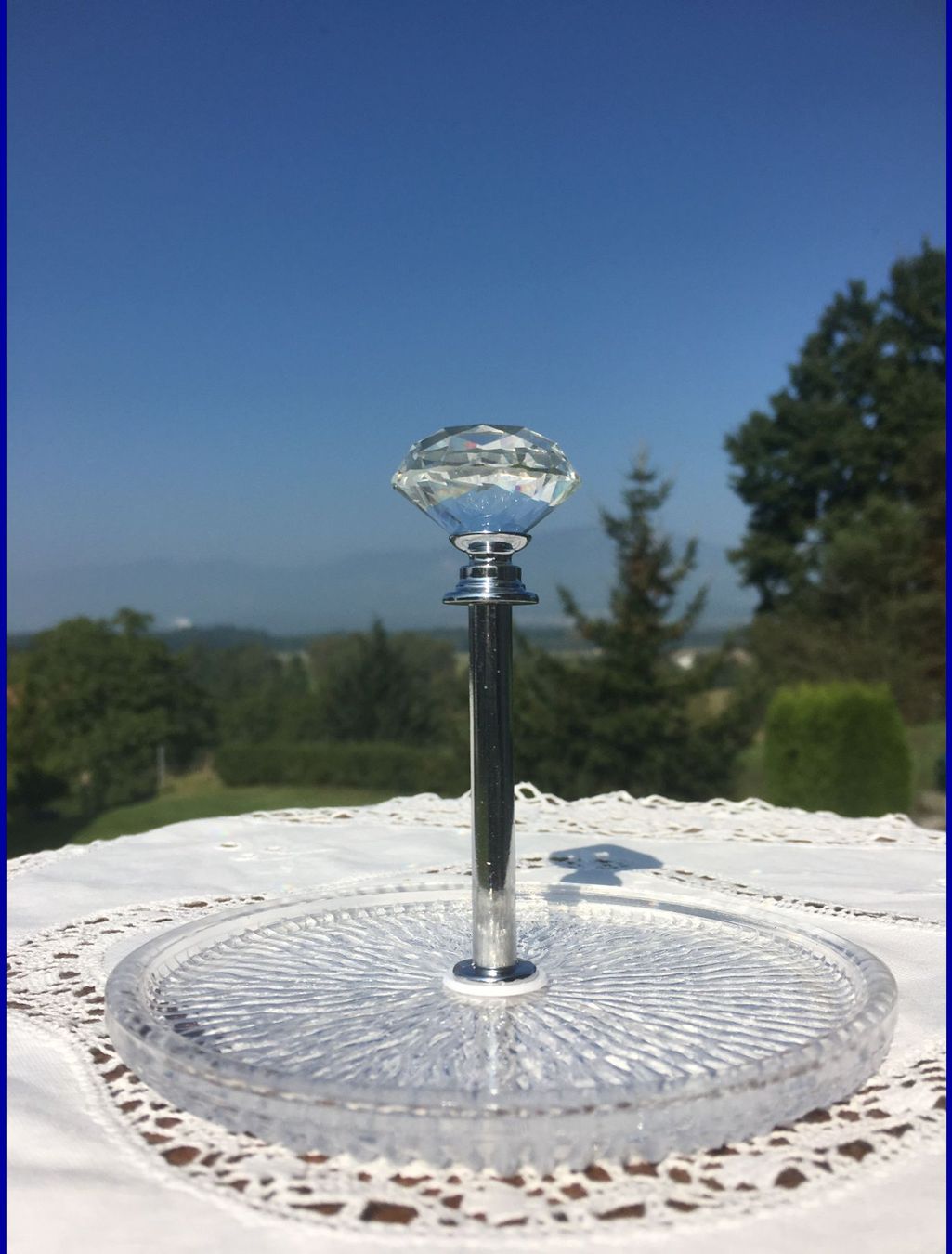 Piatti: MINI ETAGERE Glas  Schmuckablage  fürs grosse Puppenhaus – Usato da Subingen venduto da Etageren