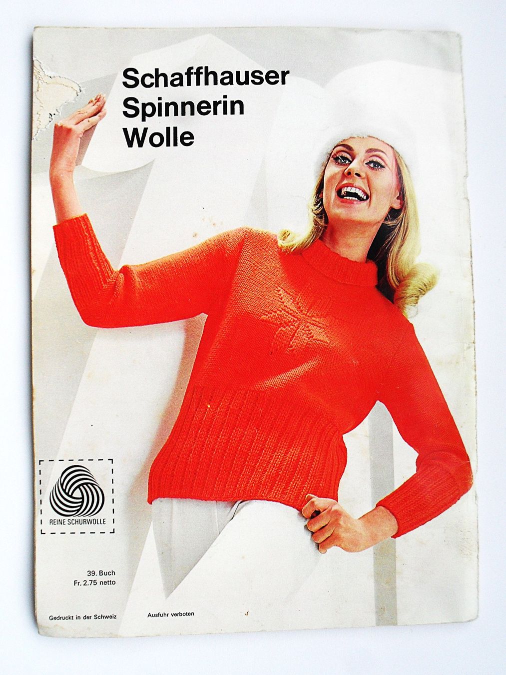 Riviste & Magazine: SCHAFFHAUSER SPINNERIN WOLLE - HEFT NR.39 – Usato da Zürich venduto da erfreut01 5