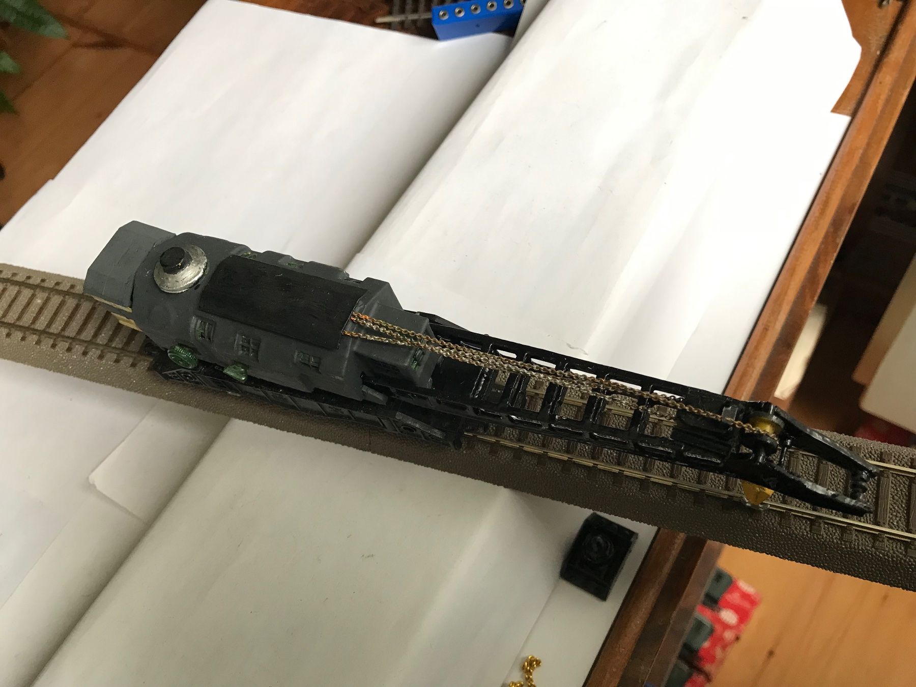 Liliput Modellini di ferrovie: liliput kranwagen 210 02 kranwagen – Usato da liestal venduto da makai05 7