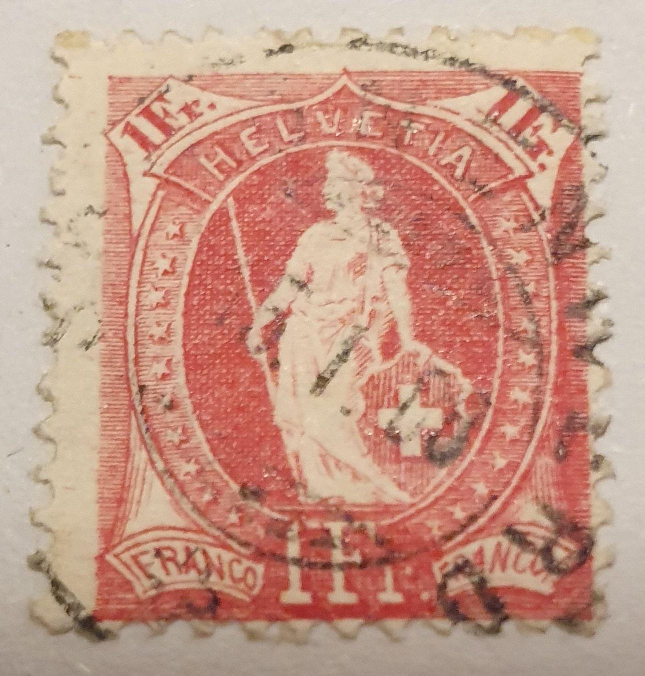 Tutti i francobolli: Stehende Helvetia 91C Kat. 23.00 – Usato da Balgach venduto da SIMEON27