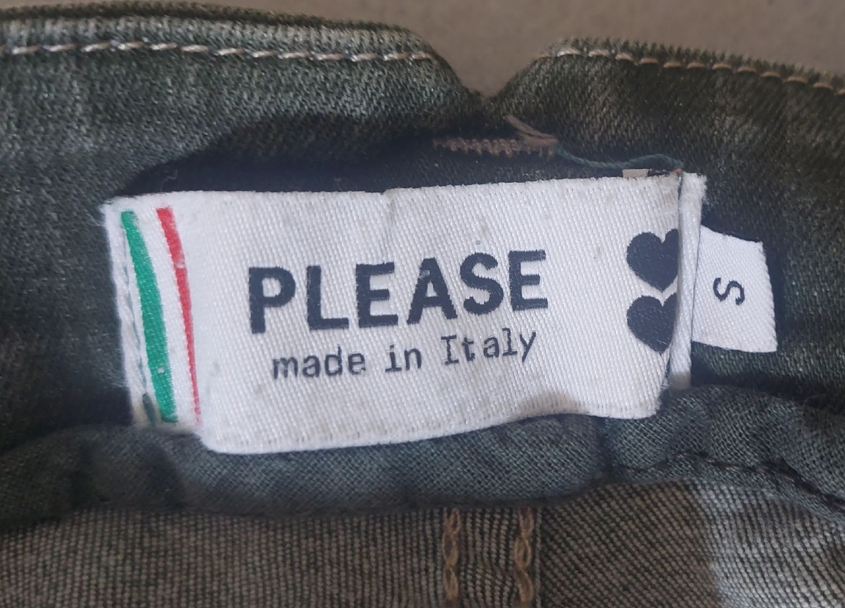 Please Jeans Jeans: Pantalon PLEASE vert taille S – Nuovo (secondo la descrizione) da Plan-Les-Ouates venduto da Lolothebest 4