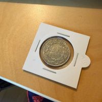 Schweizer Silbermünze 2 Franken 1963