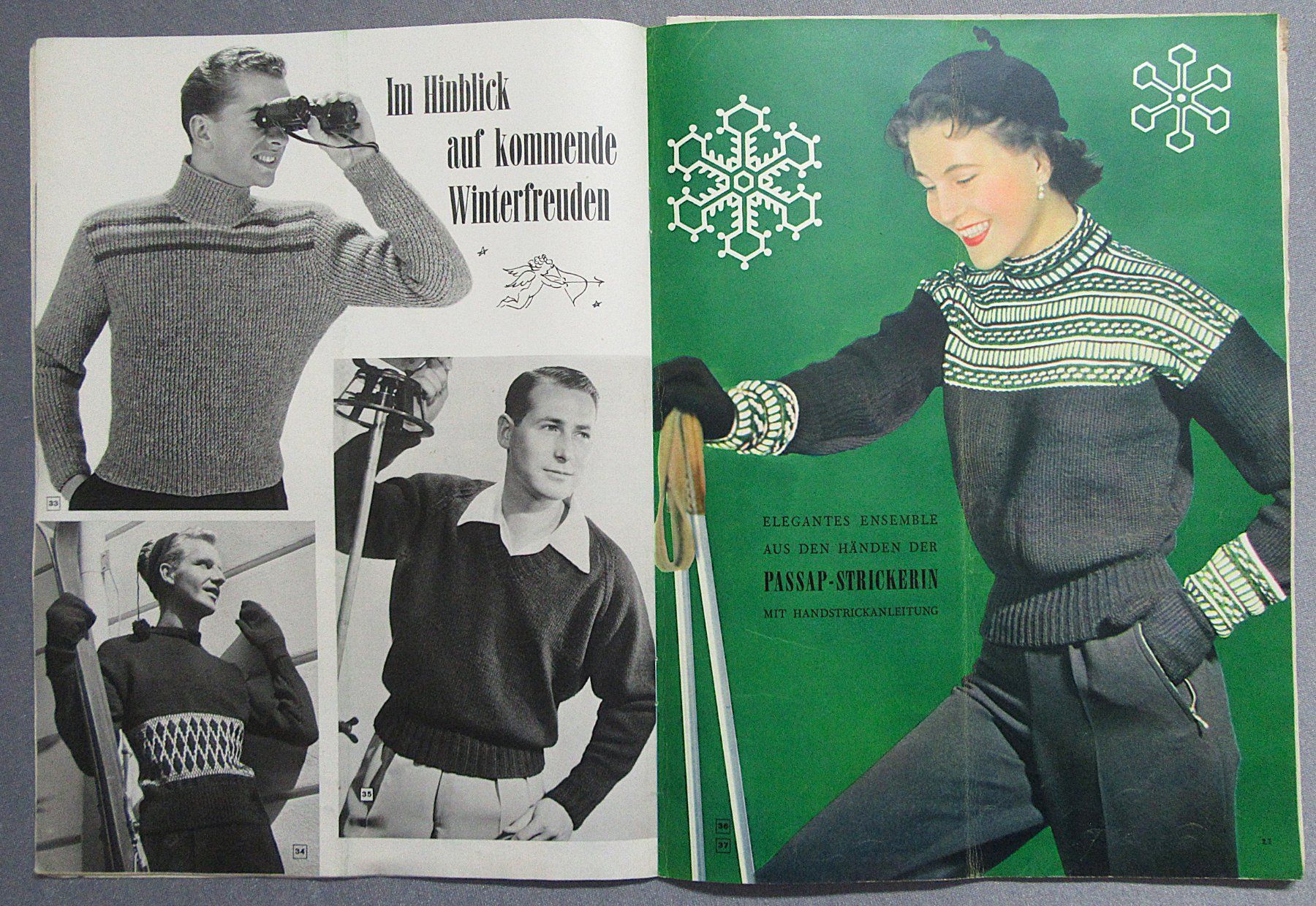 Riviste & Magazine: Frauen Fleiss - Heft 174 Dez. 1953 - mit Handarbeitsbeilage – Usato da Auenstein venduto da Padabimbim 4