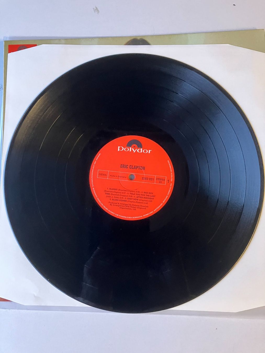 Dischi in vinile: Eric Clapton – Usato da Aarwangen venduto da Jukebox3 6