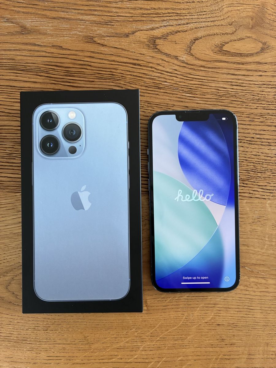 Apple Handys / Smartphones: APPLE iPhone 13 Pro, sierrablau, 128MB – Gebraucht aus Hägglingen von jac_smp9