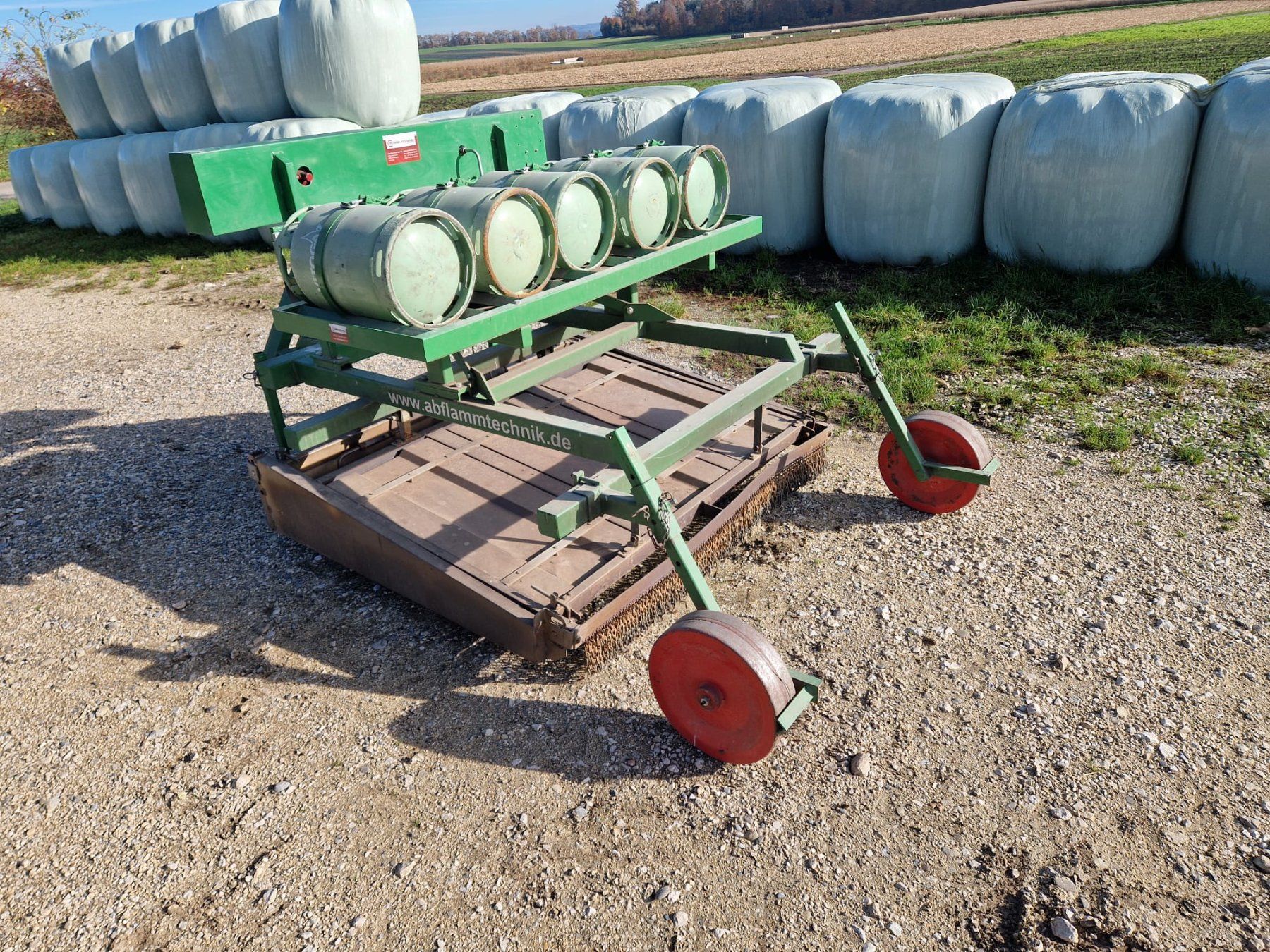 Tutte le macchine: abflammen maschine unkraut für traktor – Usato da Epsach venduto da Damianos1200 4