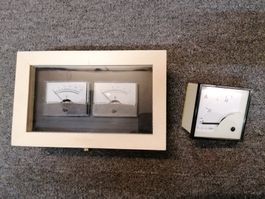 Voltmeter, Amperemeter, Zeiger Instrument
