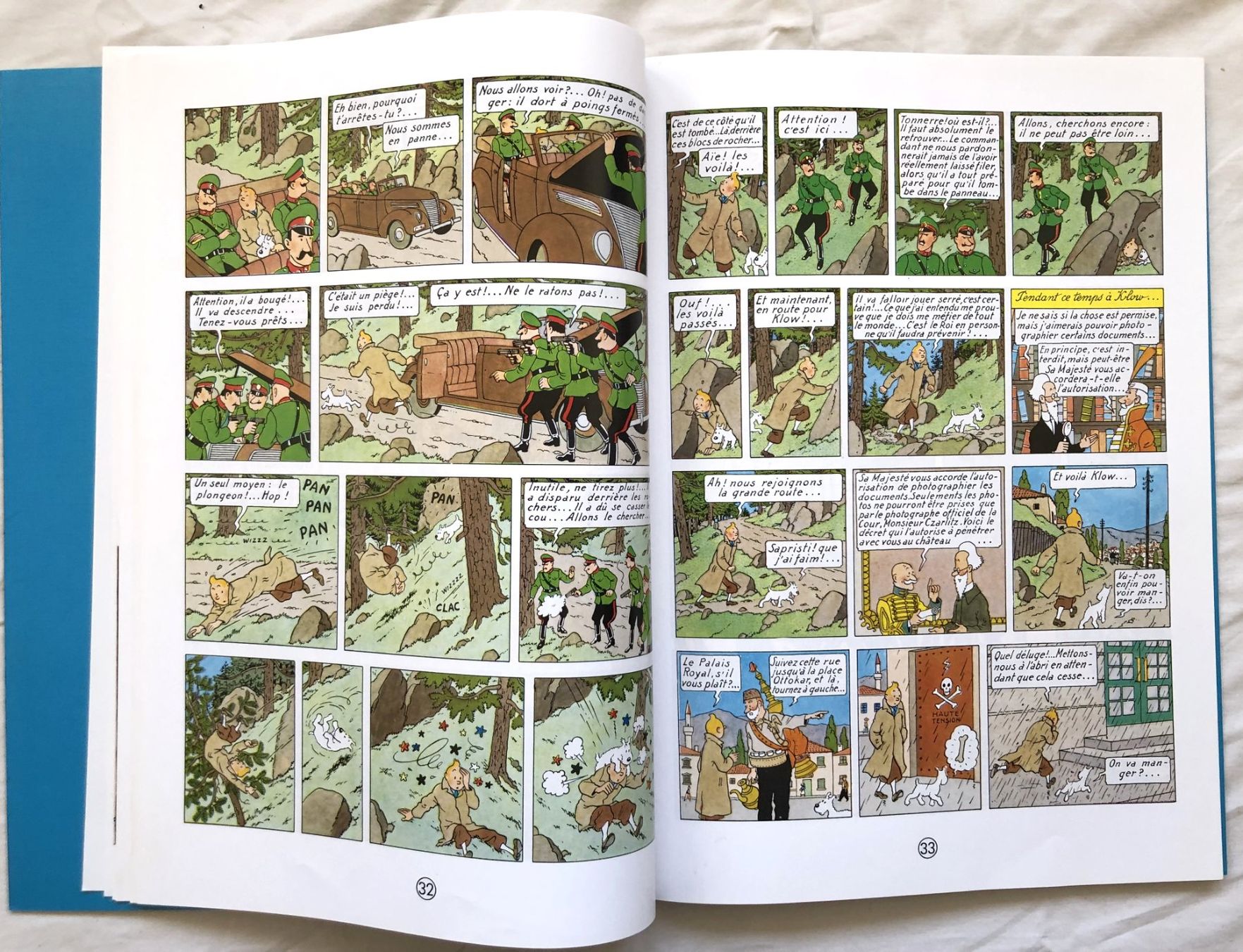 Fumetti: TINTIN + préface - LE SCEPTRE D'OTTOKAR – Usato da Schaffhausen venduto da durruti 6