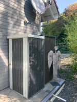 Metall-Gartenschrank in Anthrazit