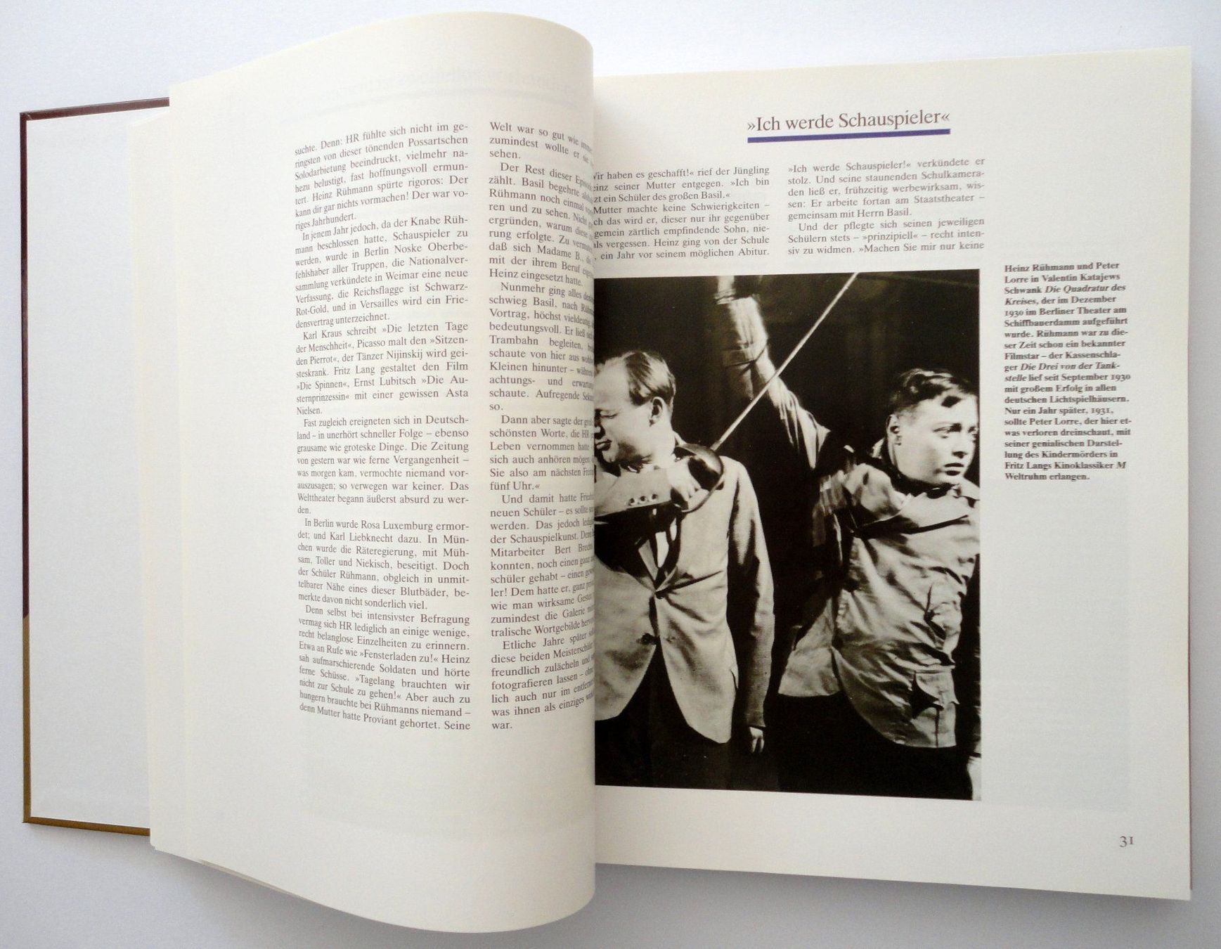 Bücher: Das grosse Heinz Rühmann Buch, mit 256 Seiten – Gebraucht aus zürich von parts5060 4