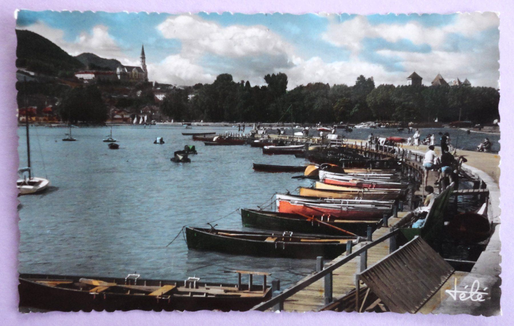 Cartoline postali: Annecy - Promenade du Champ-de-Mars – Usato da Fétigny venduto da Billy2miny