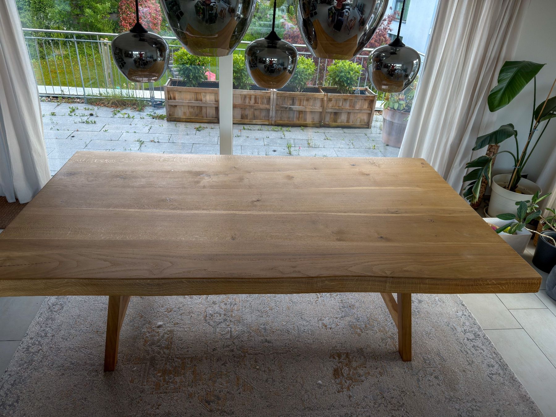 Tavoli: Massivholztisch aus Eiche, 240x130cm – Usato da Richterswil venduto da ski_7ffp 6