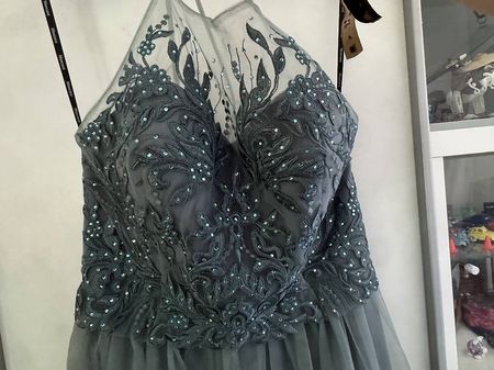 Kleid - blau