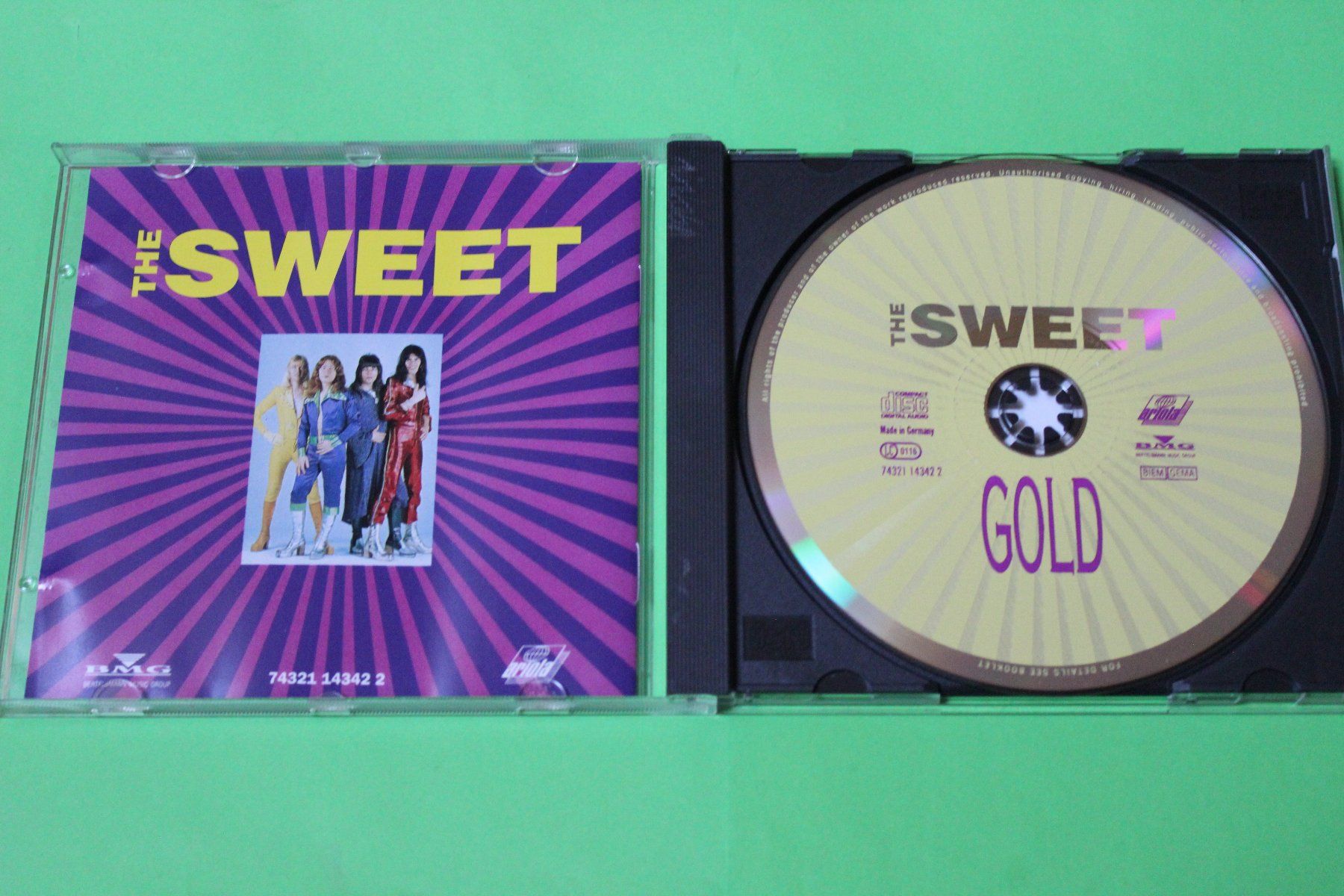 CD: THE SWEET - GOLD - 20 SUPER HITS CD – Usato da Tübach venduto da JamesStone 3