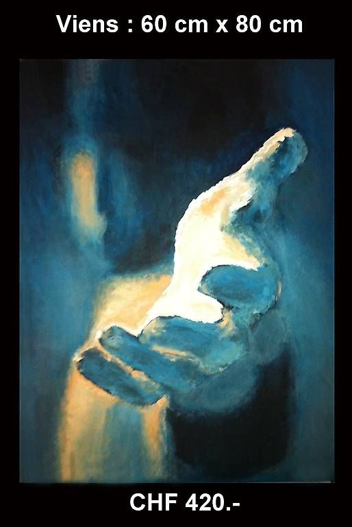 Dipinti: Tableau acrylique 60cm x 80cm – Usato da La Croix (Lutry) venduto da Jeceva