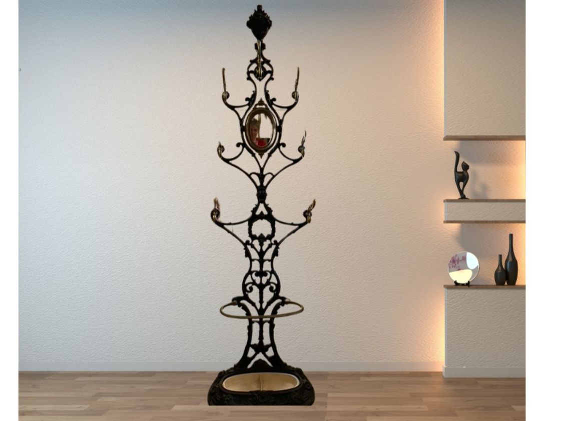 Garderobe: Antiker Jugendstil - Garderobenständer – Gebraucht aus Muri b. Bern von graces01 3