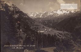 AK Nieder-Rickenbach mit Brisen und Musenalp