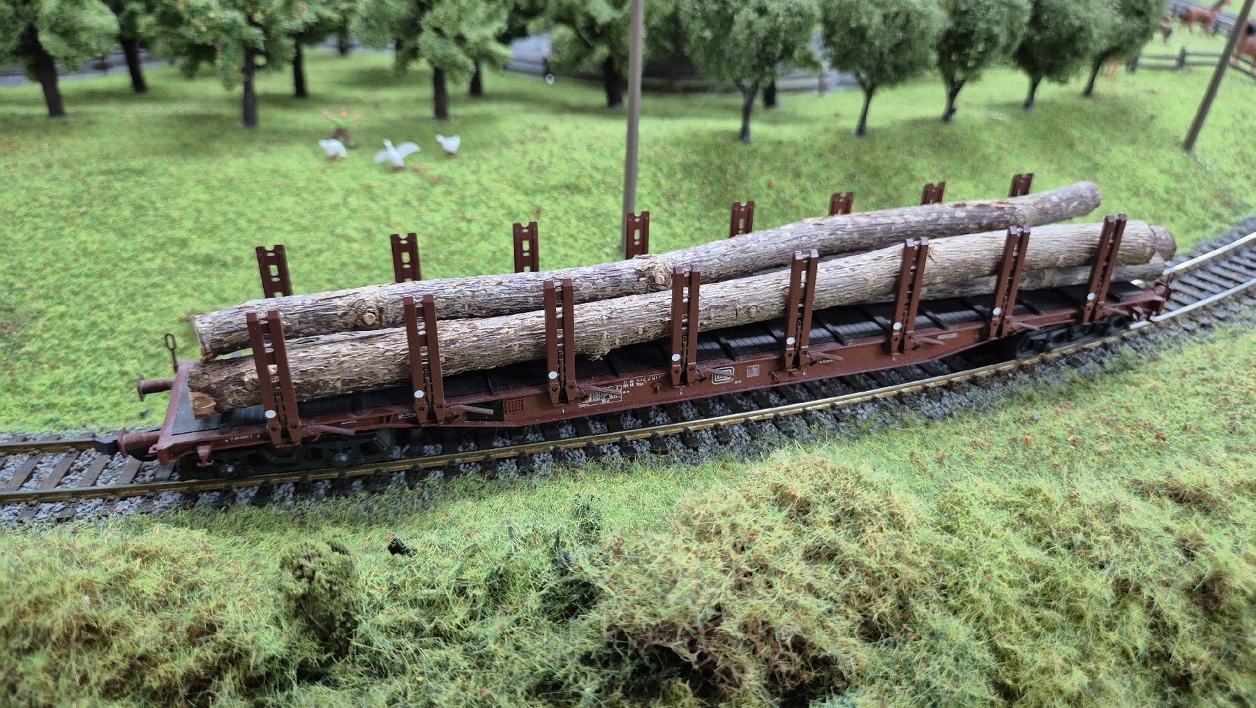 Märklin Modellini di ferrovie: Märklin 4771 Flachwagen – Usato da Münsingen venduto da hausbootli