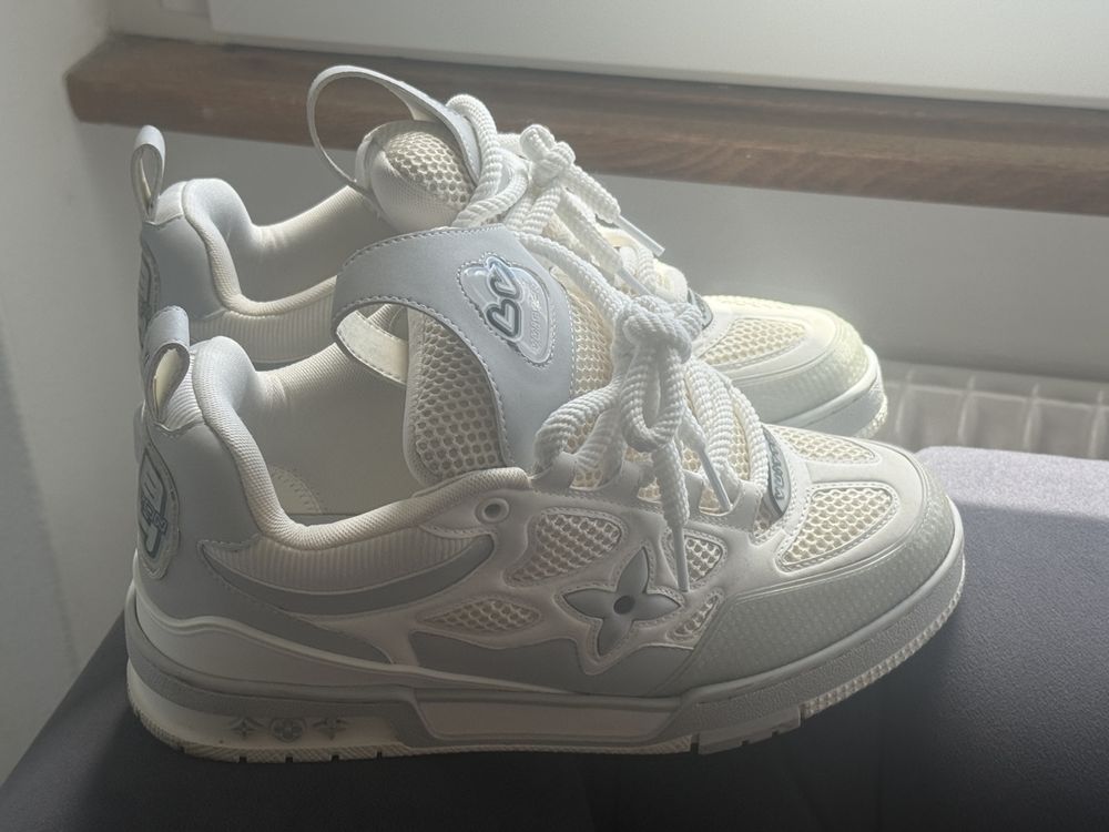 Louis Vuitton Scarpe da uomo: Louis Vuitton Sneaker Gr. 40.5 Top Zustand, Frühling! – Usato da Liebefeld venduto da im23ph