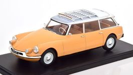 Citroën ID 19 Break 1957-1969 gelb / weiss 1:24 von Hachette