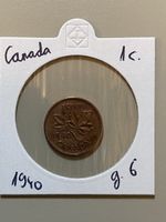 Canada - 1 cent - 1940 - Georges 6 