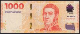Argentinien 1000 Pesos 2023