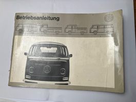 VW Bus Betriebsanleitung Ausgabe 1970