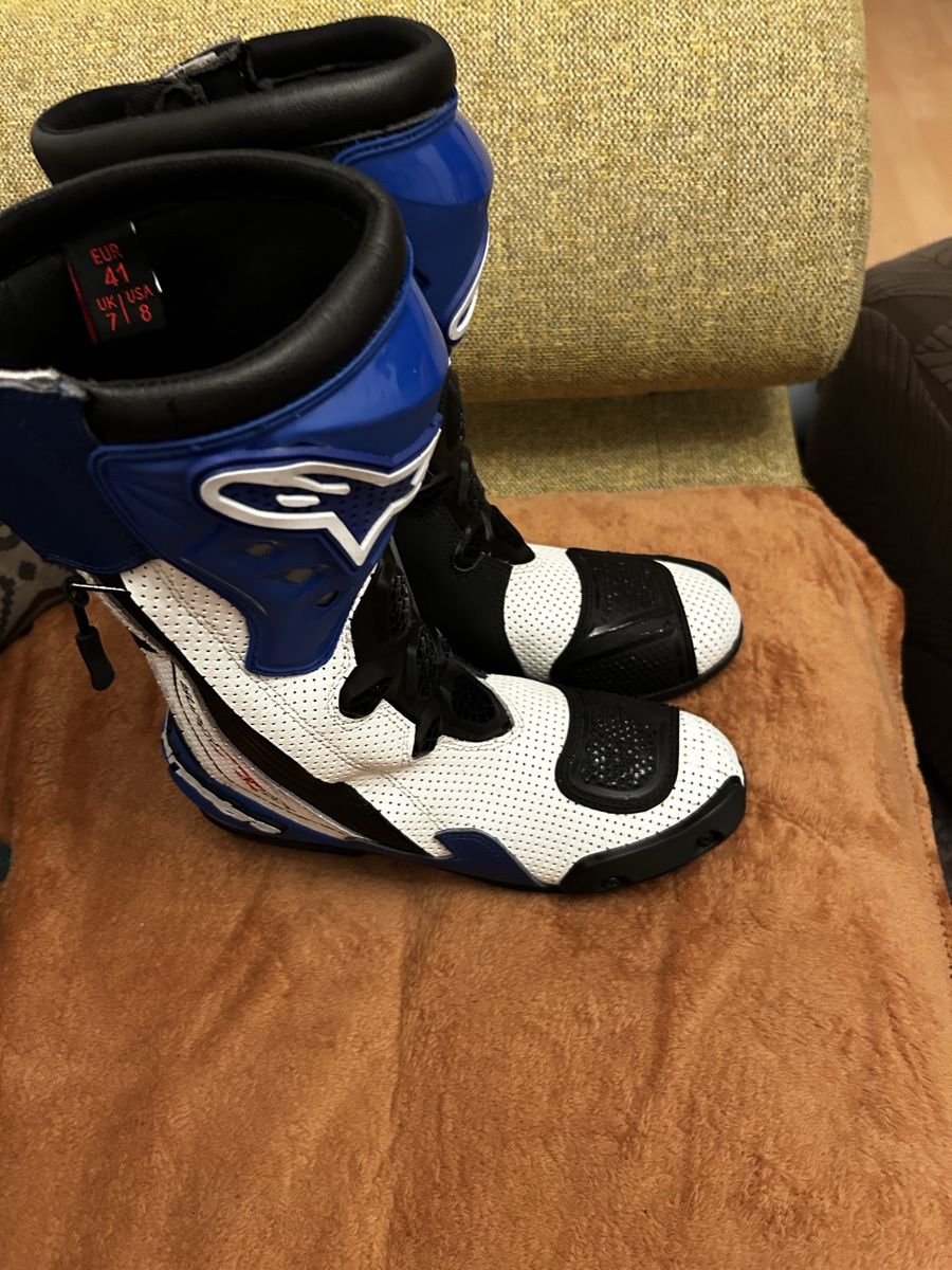 Scarpe da uomo: Motorrad-Rennstiefel – Nuovo (secondo la descrizione) da Zürich venduto da Vivaldi88 1
