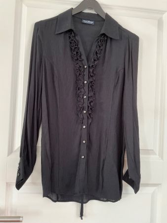 ELEGANTE  Bluse, Sixth Sense,  mit Rüschen,  Gr.36,  neuwert