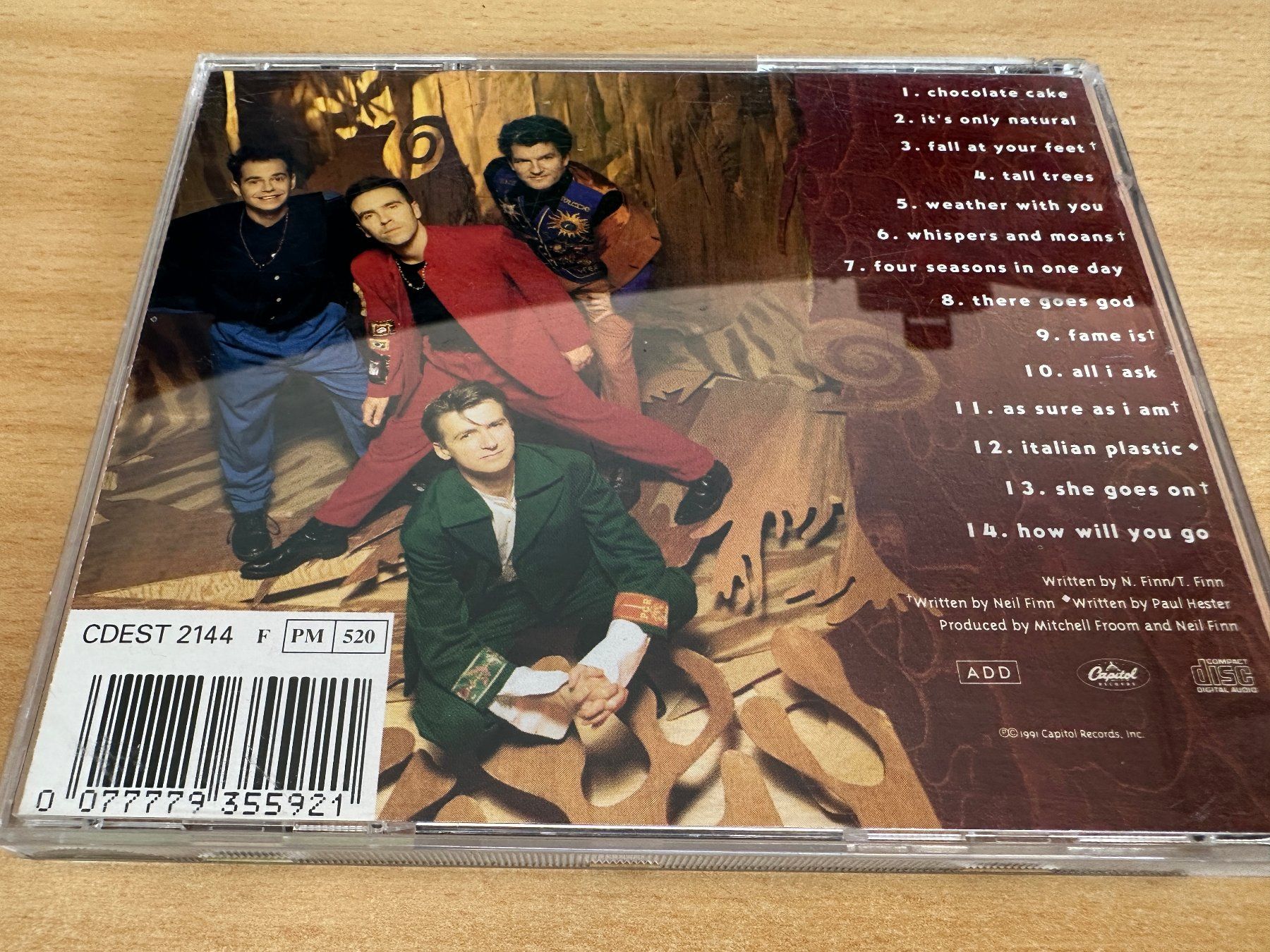 CD: Crowded House – Woodface – Usato da Rikon im Tösstal venduto da Alpenmutz 1