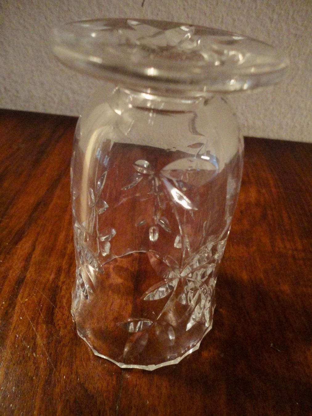 Vasi & Recipienti: Kristall-Vase mit floralem Muster. – Usato da Wädenswil venduto da FILI10 4