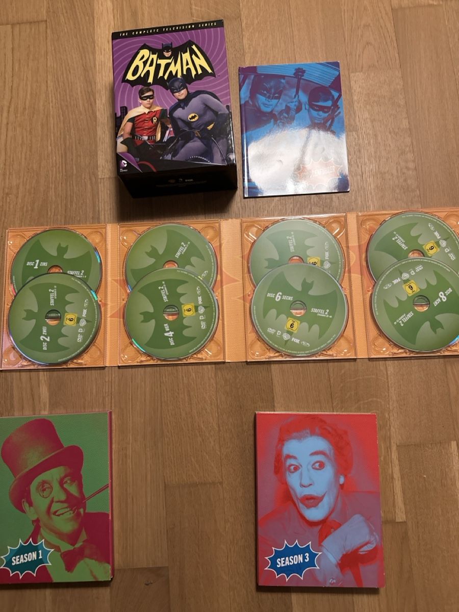 Batman Complete TV Series DVD Collection - Kultserie! (Neu (gemäss ...