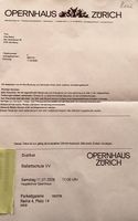 Opernhaus: 2 Tickets, Ballettschule VV, Samstag, 11.07.2026