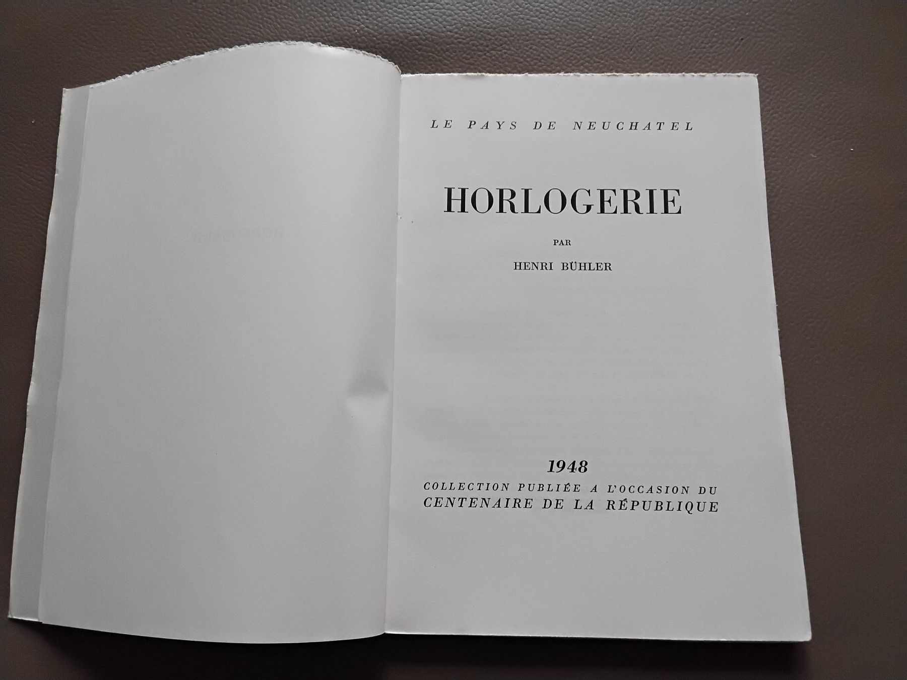 Libri: Uhrmacherei,  Horlogerie Buch 1948 – Usato da Biel/Bienne venduto da taki25 1