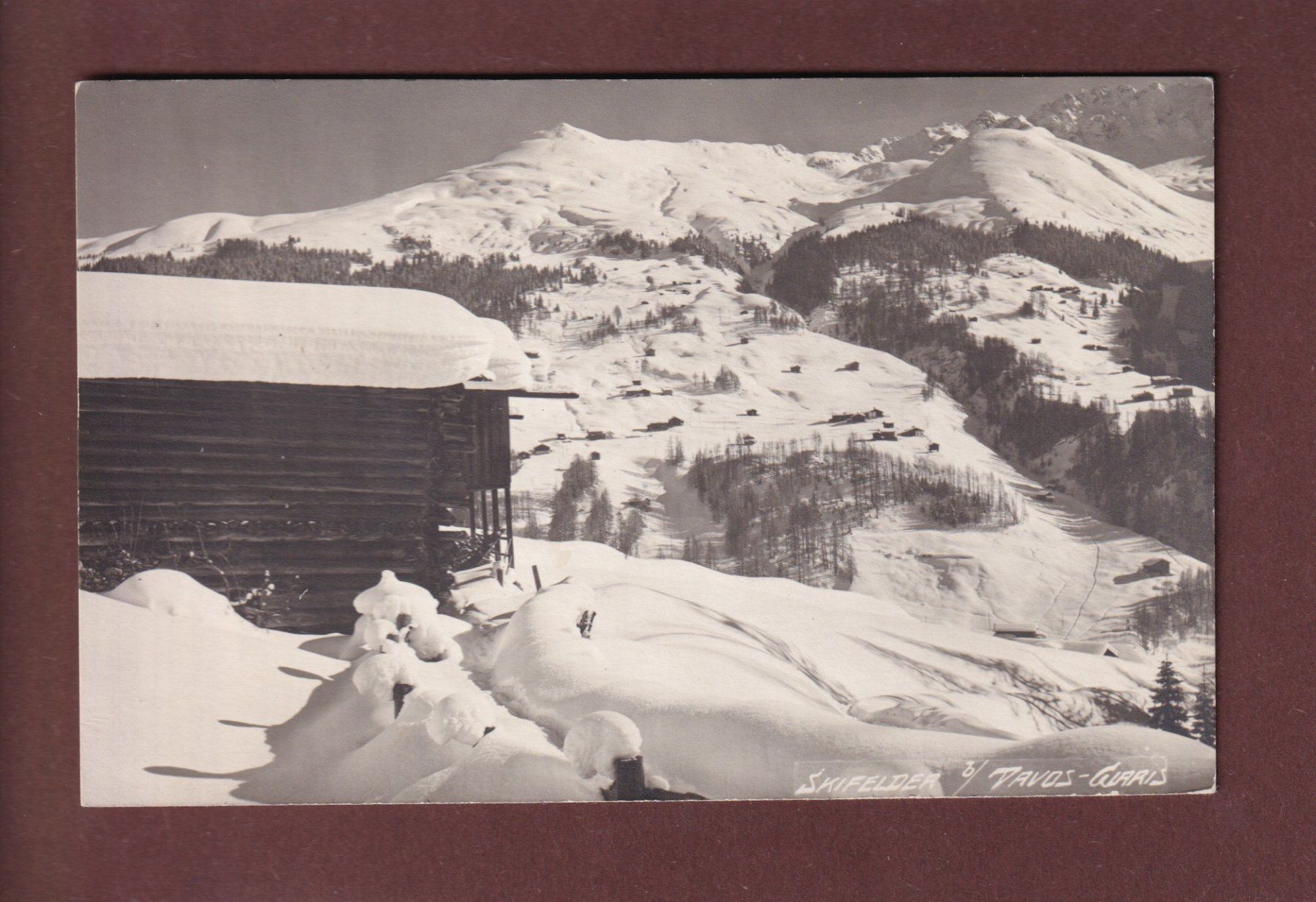 Cartes postales: DAVOS-GLARIS - Skifelder – D'occasion à Pully par nicecards