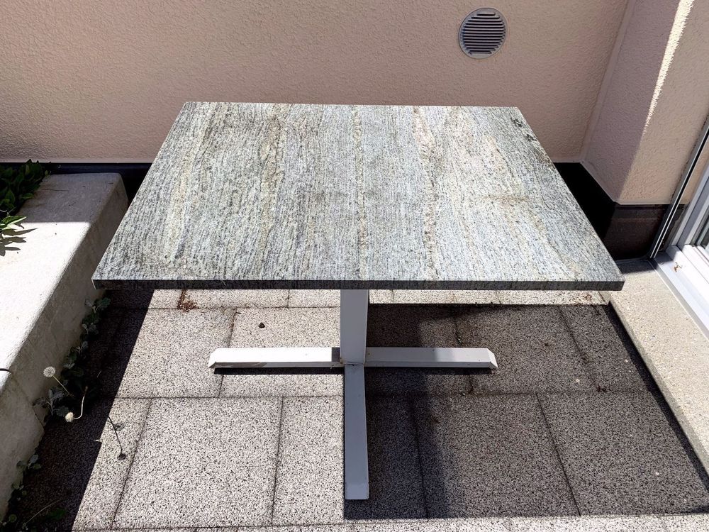 Granittisch für den Garten Kaufen auf Ricardo