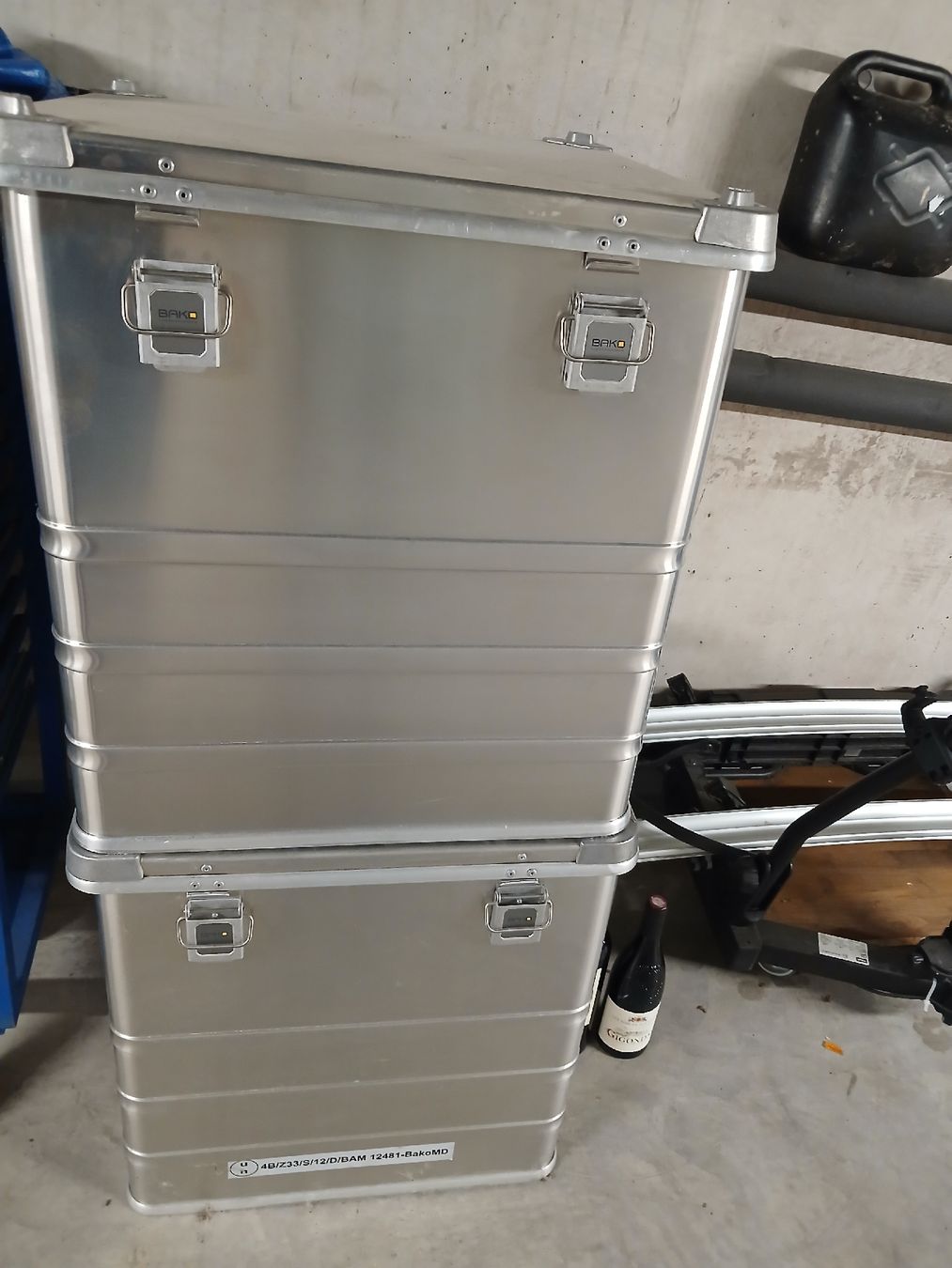 Caisses de transport: caisse aluminium  – Neuf (Voir description) à Montbrelloz par pipounet 3