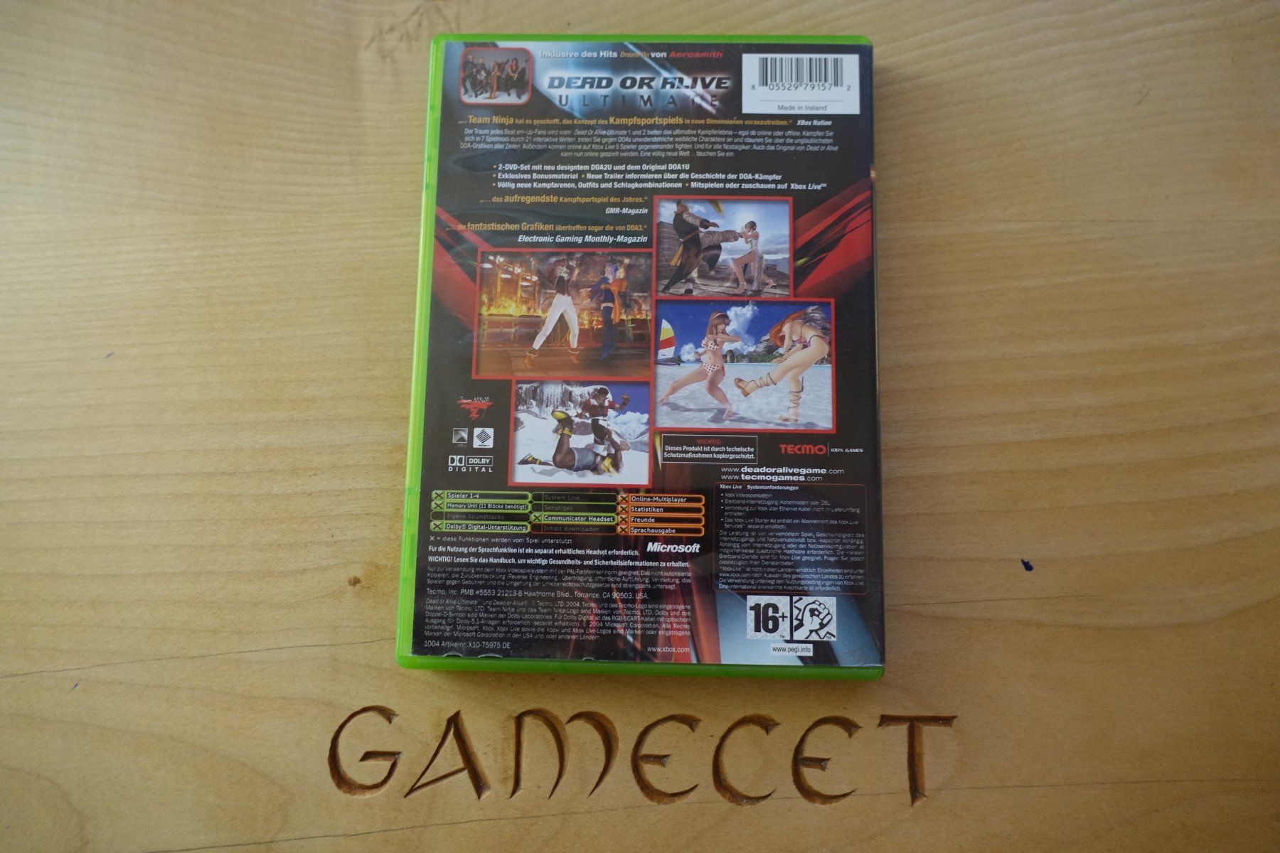 Microsoft Giochi: Dead or Alive Ultimate – Usato da Steinach venduto da Gamecet 3