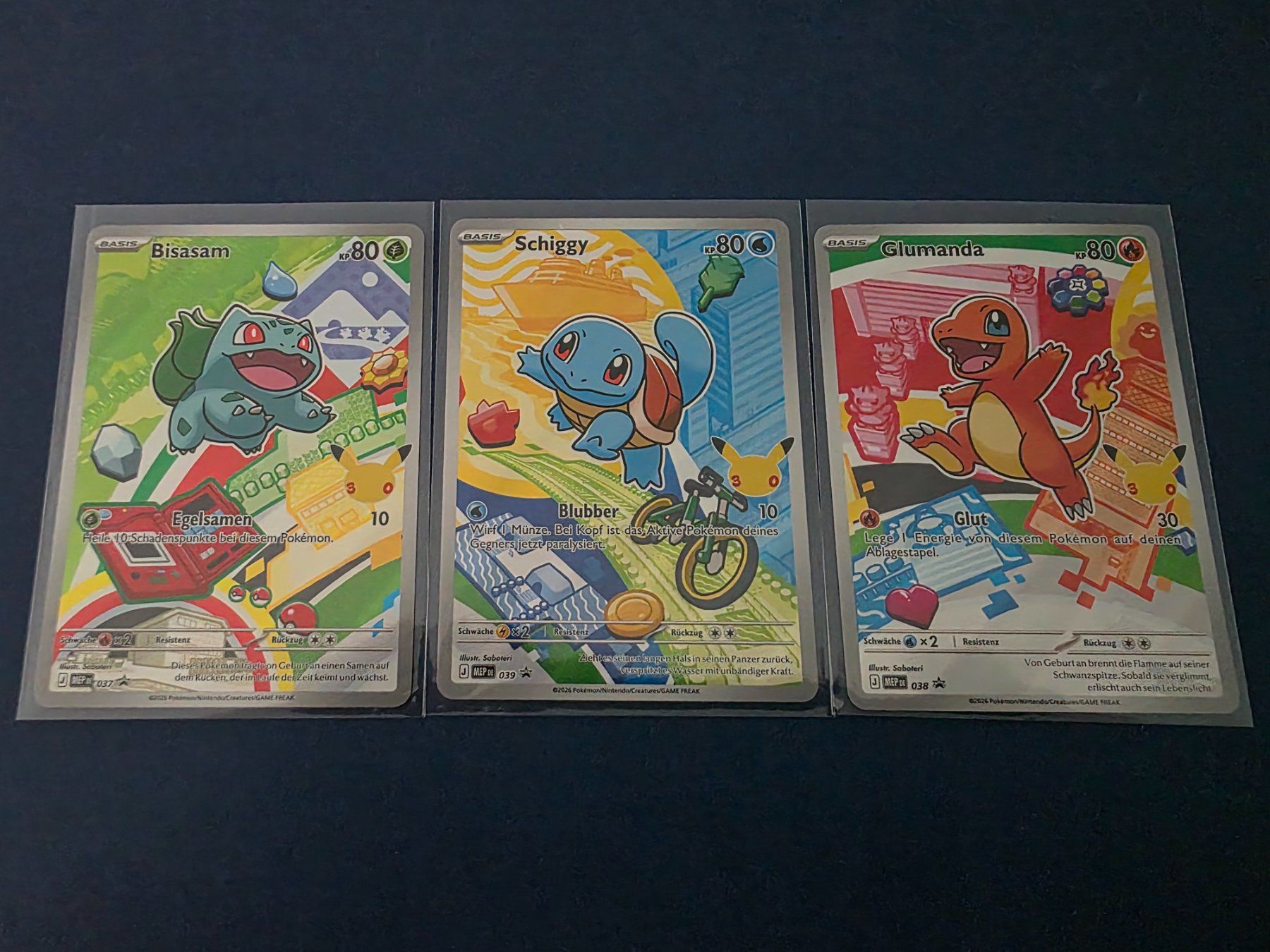 Pokémon Sammelbilder & Trading cards: Kanto Starter Set Erste Partner Pokemon – Neu (gemäss Beschreibung) aus Wohlen AG von dan_cpd9