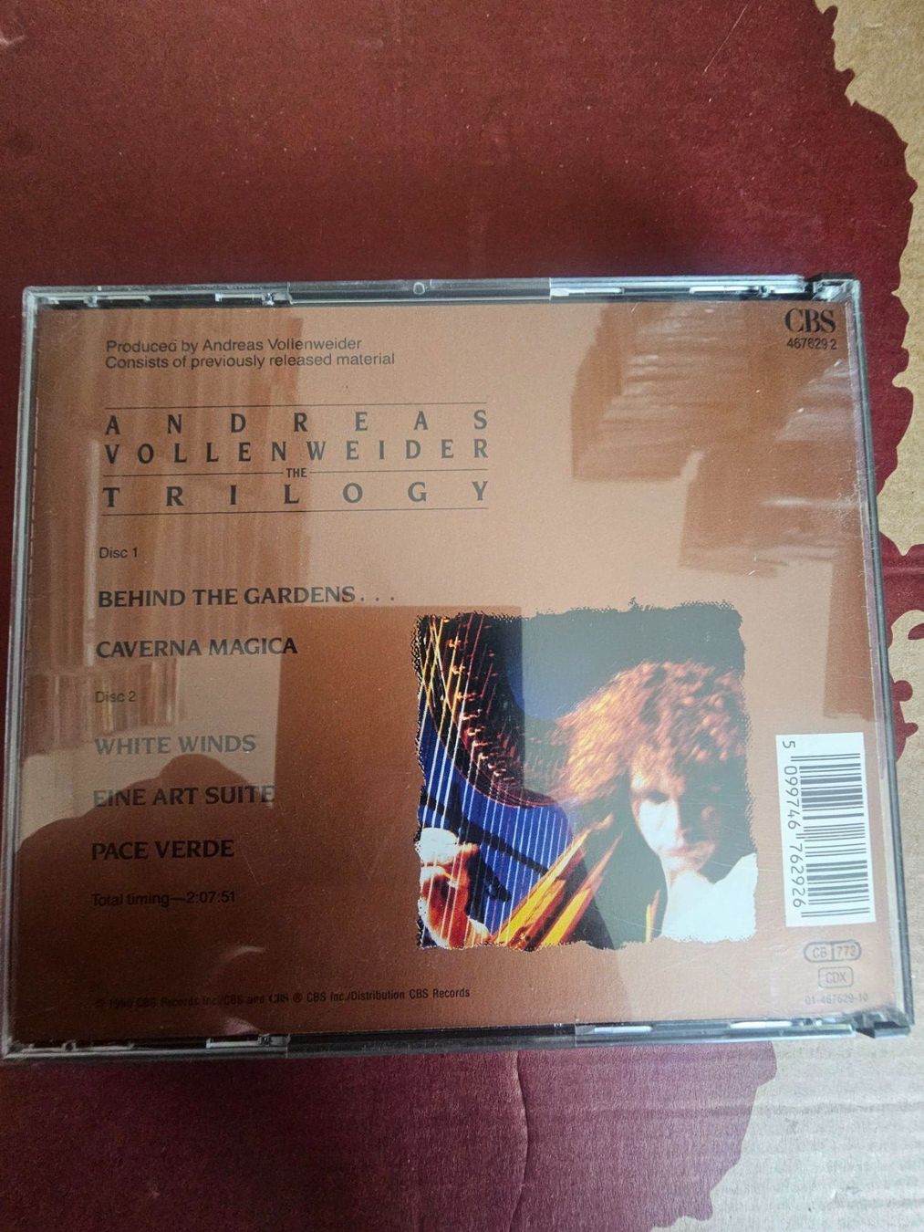 CD: 2 CD - Andreas Vollenweider – The Trilogy – Usato da Biberist venduto da Foolio0 1
