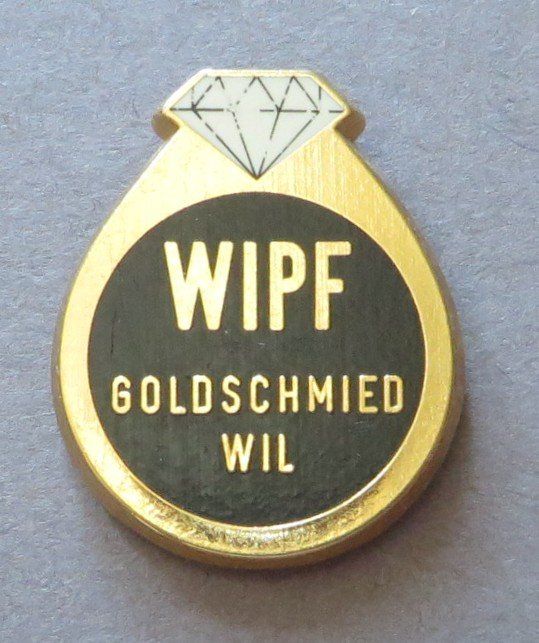 Placchette & Badge: PIN, WIPF GOLDSCHMIED, WIL – Usato da Neuhausen venduto da luckimucki